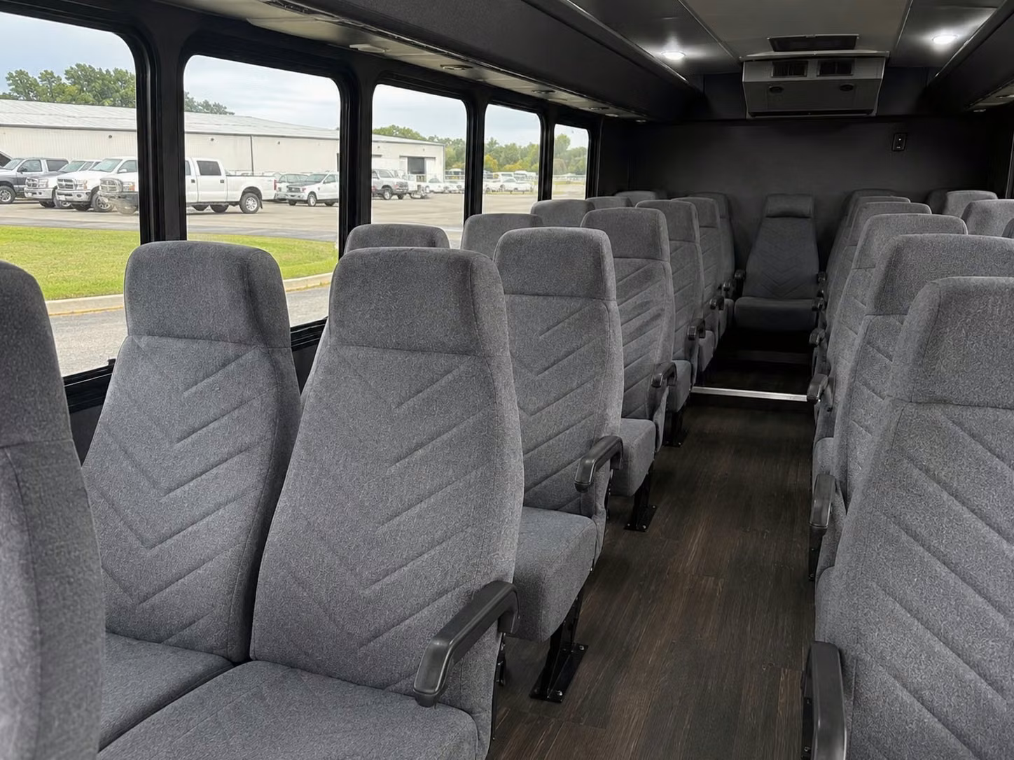 18 passenger minibus inside