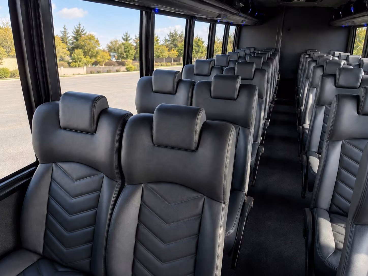 20 passenger minibus inside