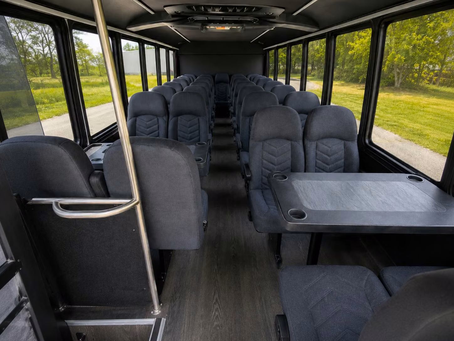 20 passenger minibus interior
