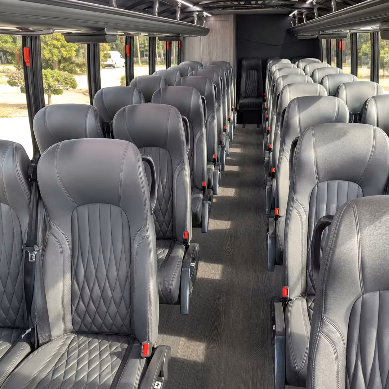 30 passenger minibus interior