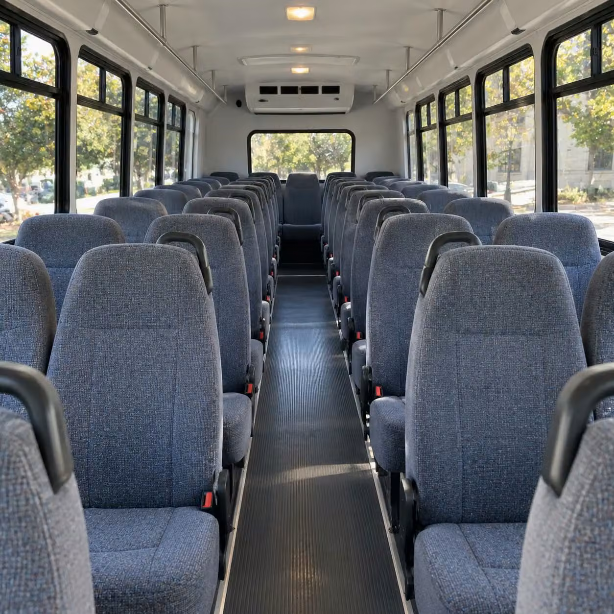 35 passenger minibus interior