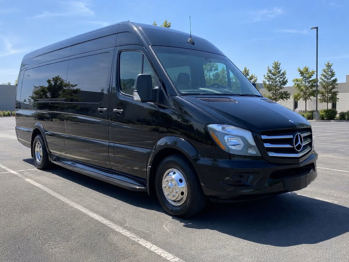 sprinter van with driver